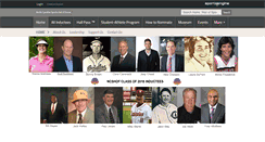 Desktop Screenshot of ncshof.org